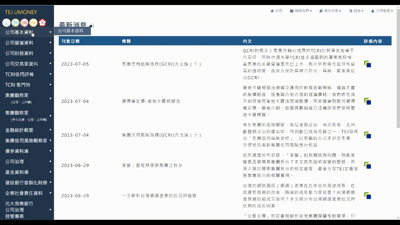 兆勁財報灌水：GCRI 資料庫